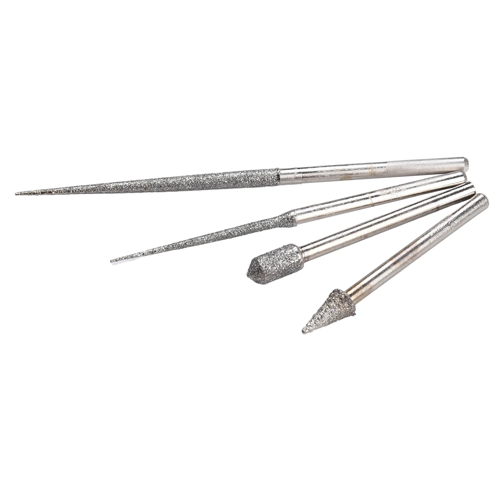 4pcs 3mm Shank Carving Needle Grinding Rod Drill Diamonds Engraving Drilling Diamonds Tip Reamer Needle Rotary Power Tools
4pcs 3mm Shank Carving Needle Grinding Rod Drill Diamonds Engraving Drilling Diamonds Tip Reamer Needle Rotary Power Tools