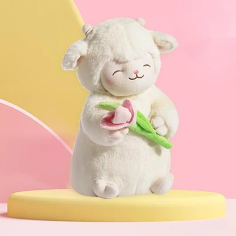 Sweet White Sheep Lam Hold Tulip Flower Plush Doll Soft Stuffed Lamb With Tulip Plushie Toy Cute Gift For Kid Birthday Christmas
Sweet White Sheep Lam Hold Tulip Flower Plush Doll Soft Stuffed Lamb With Tulip Plushie Toy Cute Gift For Kid Birthday Christmas