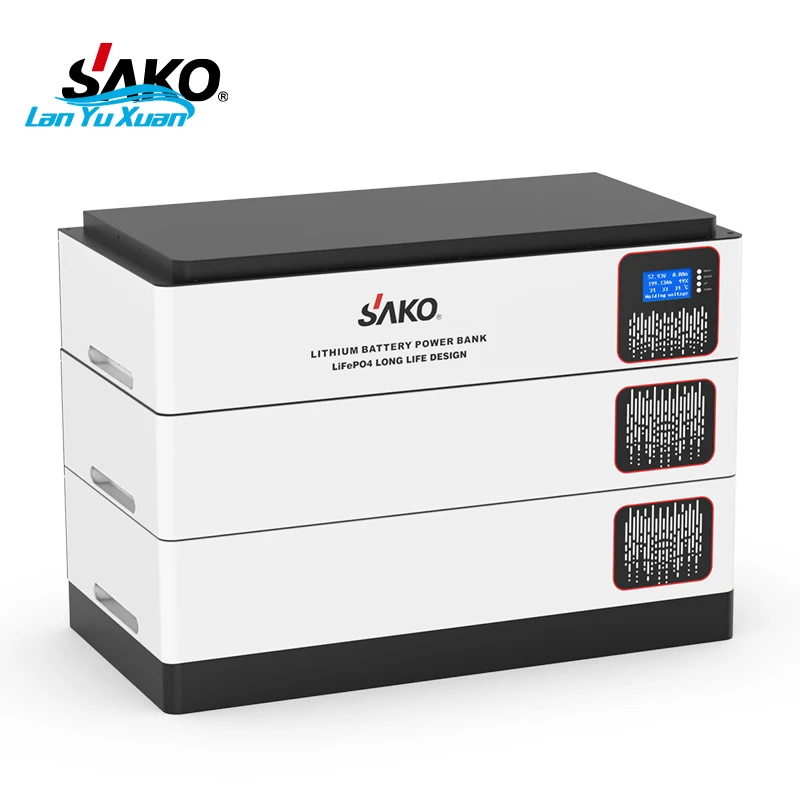 Sako High Voltage 5Kwh 10Kwh Lithium ion Batteries 100Ah 200Ah 300Ah 400Ah Bms Solar Energy Storage System 48V Lifepo4 Battery
Sako High Voltage 5Kwh 10Kwh Lithium ion Batteries 100Ah 200Ah 300Ah 400Ah Bms Solar Energy Storage System 48V Lifepo4 Battery