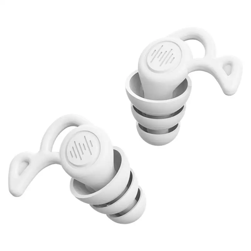 3 Layer Ear Plugs For Sleeping Noise Reduction Silicone Sleep Earplugs Reusable Hearing Protection Sound Blocking Earplugs
3 Layer Ear Plugs For Sleeping Noise Reduction Silicone Sleep Earplugs Reusable Hearing Protection Sound Blocking Earplugs