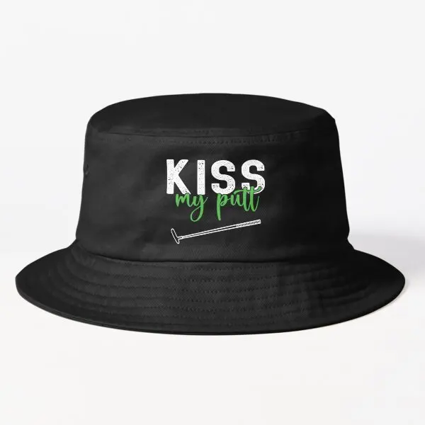 Kiss My Putt Funny Golf Golfer Golfing B Bucket Hat Sun Caps Fishermen Hip Hop Fish Solid Color Black Fashion Outdoor Casual
Kiss My Putt Funny Golf Golfer Golfing B Bucket Hat Sun Caps Fishermen Hip Hop Fish Solid Color Black Fashion Outdoor Casual