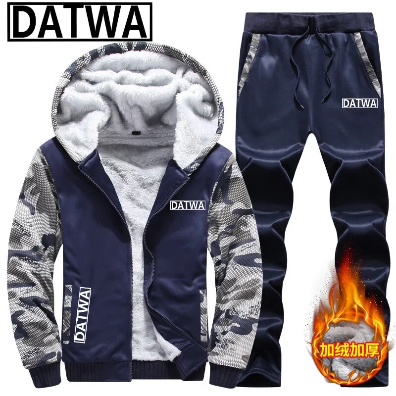 Datwa Men's Winter Fishing Set Thick Insulation Mountaineering and Cycling Sportswear Pants Zipper Hoodie Casual Sports Set
Datwa Men's Winter Fishing Set Thick Insulation Mountaineering and Cycling Sportswear Pants Zipper Hoodie Casual Sports Set