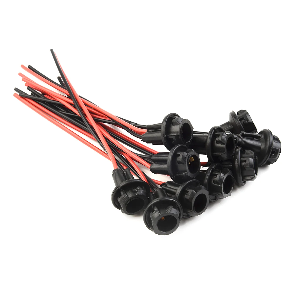 Brand New High Quality T10 Sockets 10pcs Replacement Spare Parts 168 194 912 Accessories Auto DC 12V Extension
Brand New High Quality T10 Sockets 10pcs Replacement Spare Parts 168 194 912 Accessories Auto DC 12V Extension