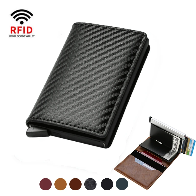 Top Quality Wallets Men Money Bag Mini Purse Male Vintage Brown Leather Rfid Card Holder Wallet Small Smart Wallet Pocket Walet
Top Quality Wallets Men Money Bag Mini Purse Male Vintage Brown Leather Rfid Card Holder Wallet Small Smart Wallet Pocket Walet