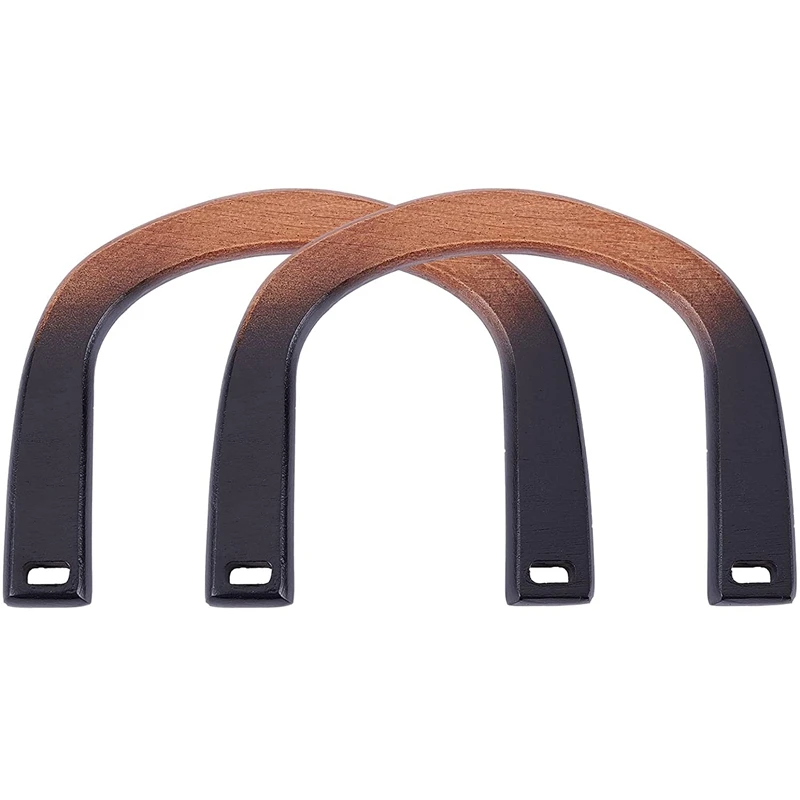 2Pcs Wooden Purse Handles U-Shaped Wooden Handles For Handbag DIY Handmade Macrame Bag Handle Replacement For Beach Bag
2Pcs Wooden Purse Handles U-Shaped Wooden Handles For Handbag DIY Handmade Macrame Bag Handle Replacement For Beach Bag