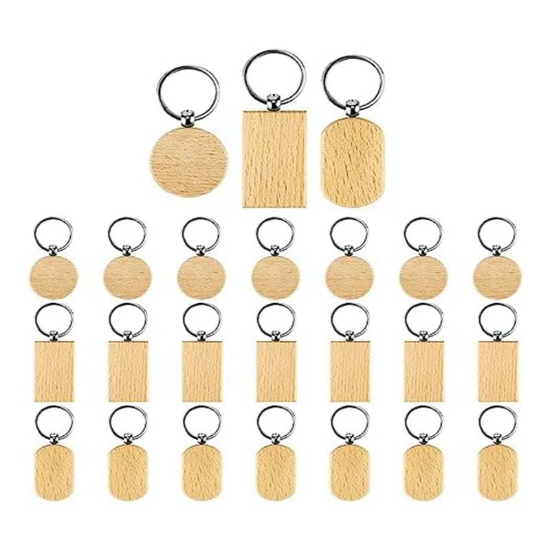 1 Set Wooden Keychain Blanks Engraving Blanks Wood Blanks Unfinished Wooden Key Ring Key Tag Fit For DIY Gift Crafts
1 Set Wooden Keychain Blanks Engraving Blanks Wood Blanks Unfinished Wooden Key Ring Key Tag Fit For DIY Gift Crafts