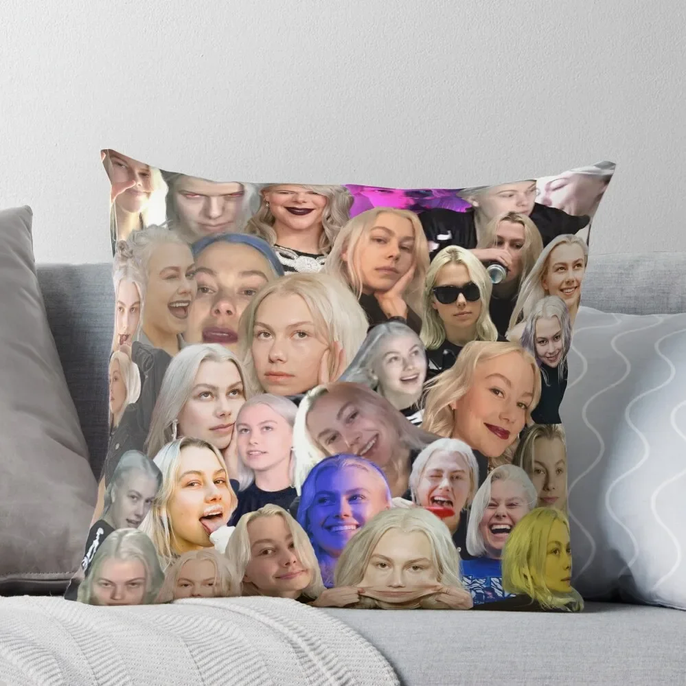 phoebe bridgers face collage Throw Pillow Decorative Cushion Cover Christmas Pillowcase
phoebe bridgers face collage Throw Pillow Decorative Cushion Cover Christmas Pillowcase