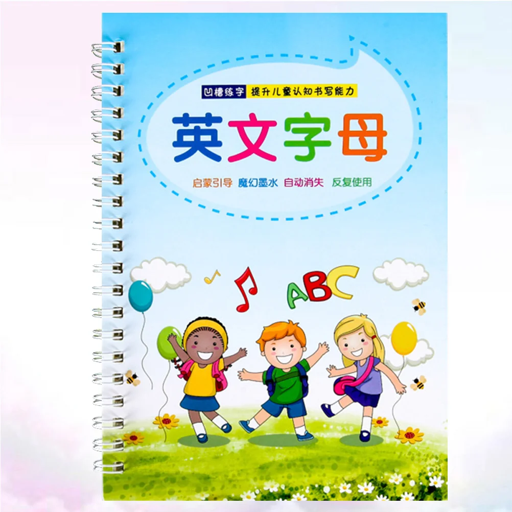 Multi-style Writing Practice Book Groove Copybook Calligraphy Practice Book Sky-Blue (English Letter)
Multi-style Writing Practice Book Groove Copybook Calligraphy Practice Book Sky-Blue (English Letter)