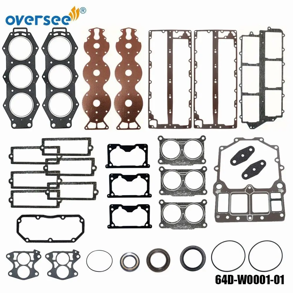 Комплект прокладок для головки Yamaha 64D-W0001-01, 150-200 л.с., V6, 6R3-W0001-03
Комплект прокладок для головки Yamaha 64D-W0001-01, 150-200 л.с., V6, 6R3-W0001-03