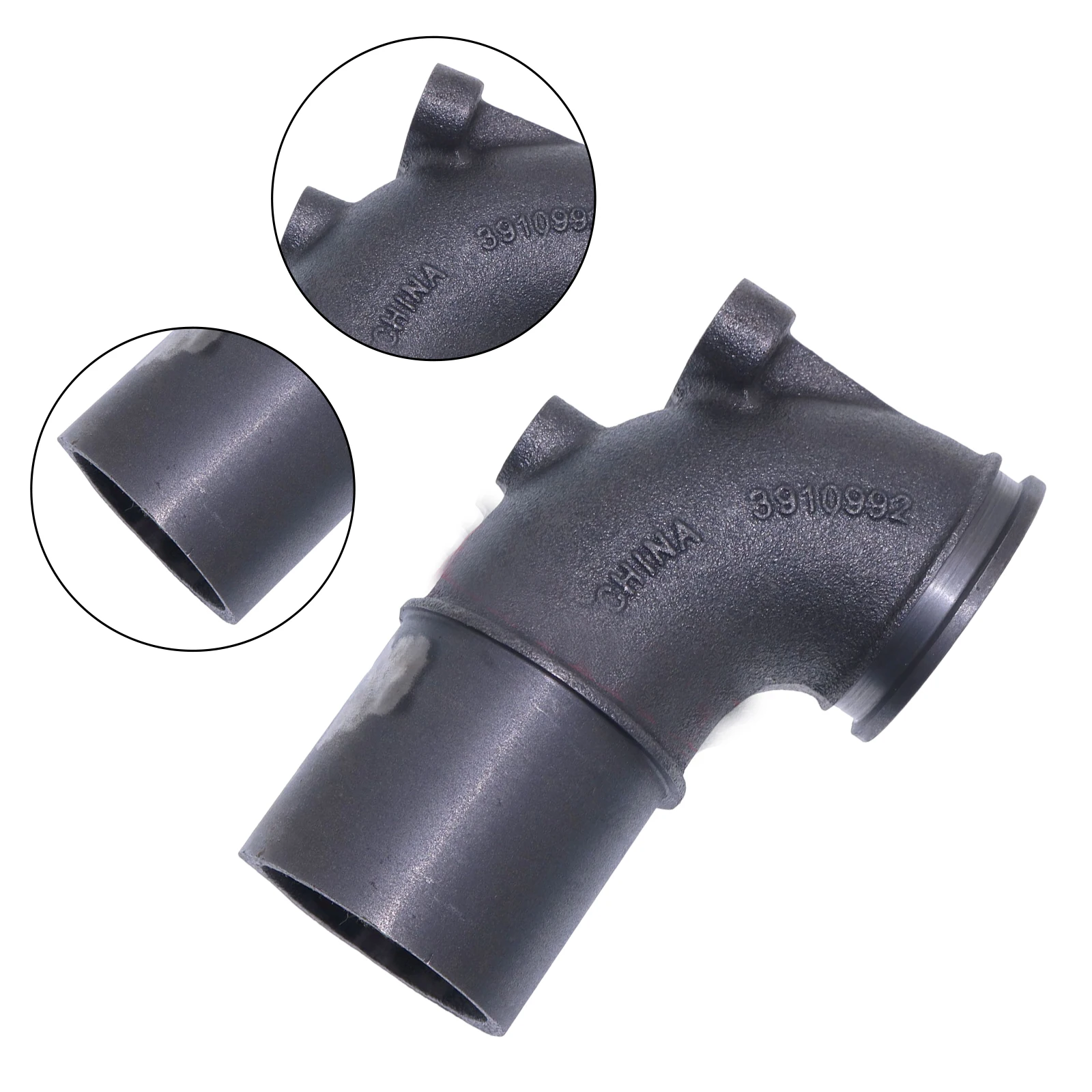 New Outlet Connection Exhaust 3910992 Compatible For Cummins Engine 4BT 6BT Stainless Steel Auto Tube Head
New Outlet Connection Exhaust 3910992 Compatible For Cummins Engine 4BT 6BT Stainless Steel Auto Tube Head