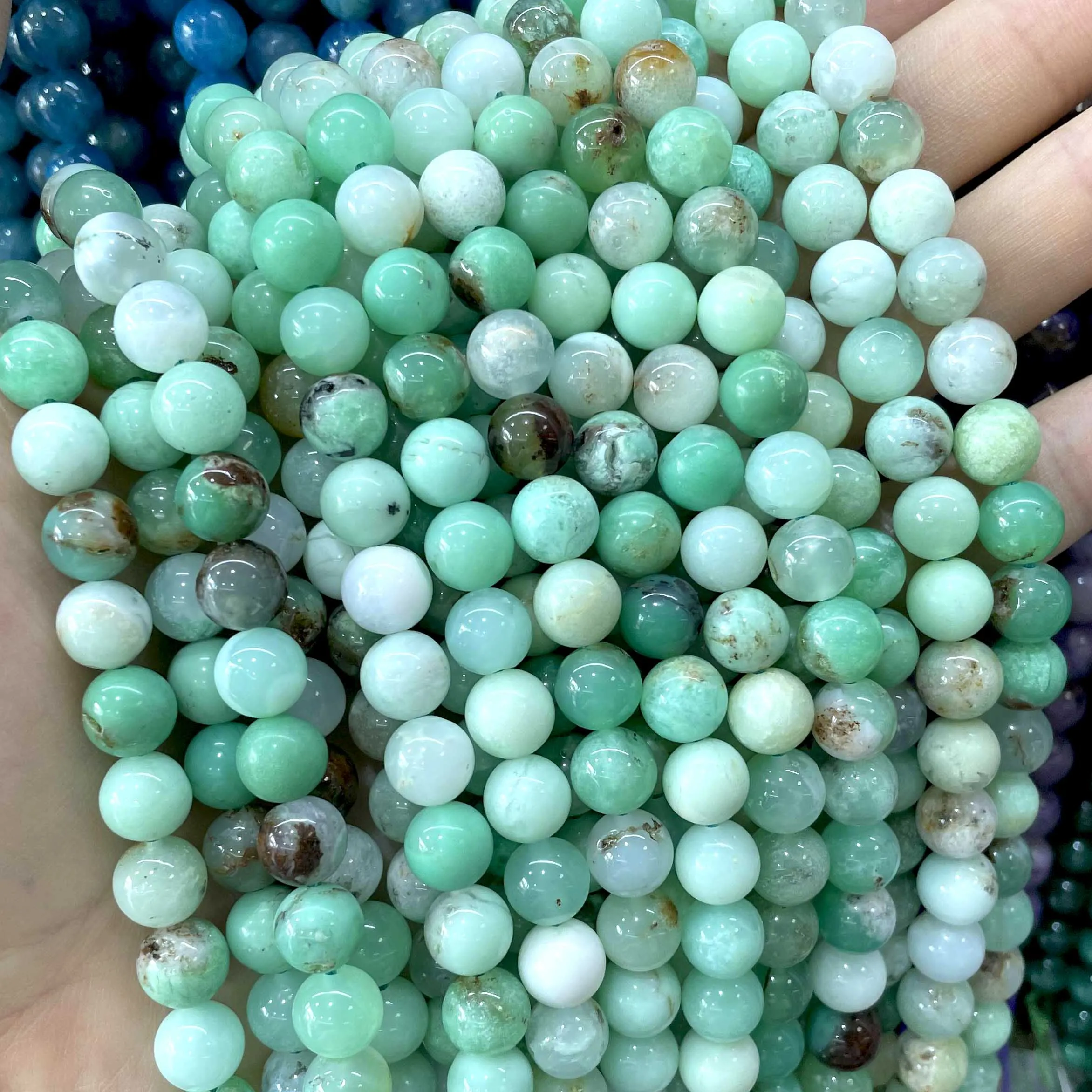 4 6 8 10MM Natural Australia Chrysoprase Jades Stone Round Loose Beads Size For Jewelry Making DIY Bracelet Necklace Accessories
4 6 8 10MM Natural Australia Chrysoprase Jades Stone Round Loose Beads Size For Jewelry Making DIY Bracelet Necklace Accessories