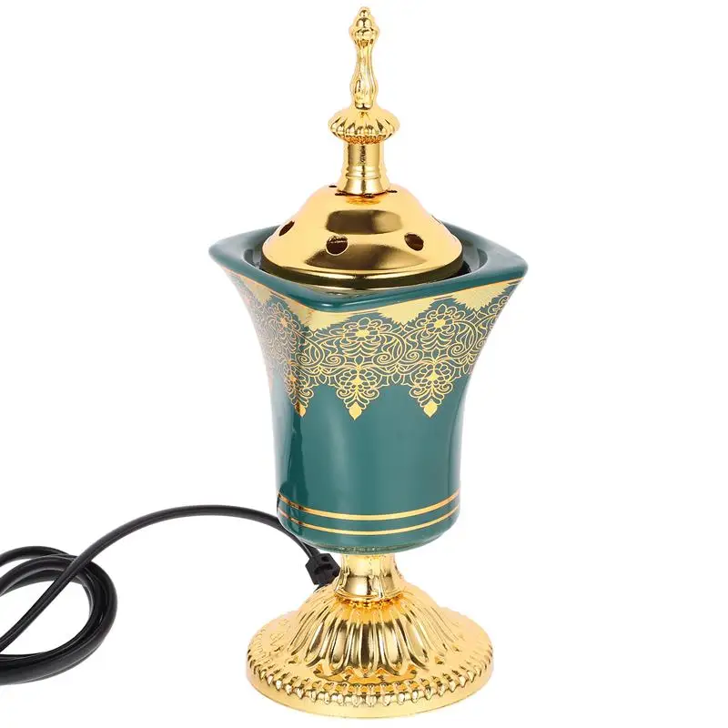 1pc Electric Incense Burner Desktop Electric Censer Plug-In Incense Burner Table Centerpiece US Plug Tabletop Delicate Display
1pc Electric Incense Burner Desktop Electric Censer Plug-In Incense Burner Table Centerpiece US Plug Tabletop Delicate Display