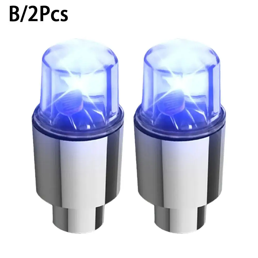 2pcs Wheel Lights Luminous Tire Motorcycle Bike Wheel Tire Valve Cover Universal Led Waterproof Car Accessories Wheel Light 2pcs Wheel Lights Luminous Tire Motorcycle Bike Wheel Tire Valve Cover Universal Led Waterproof Car Accessories Wheel Light