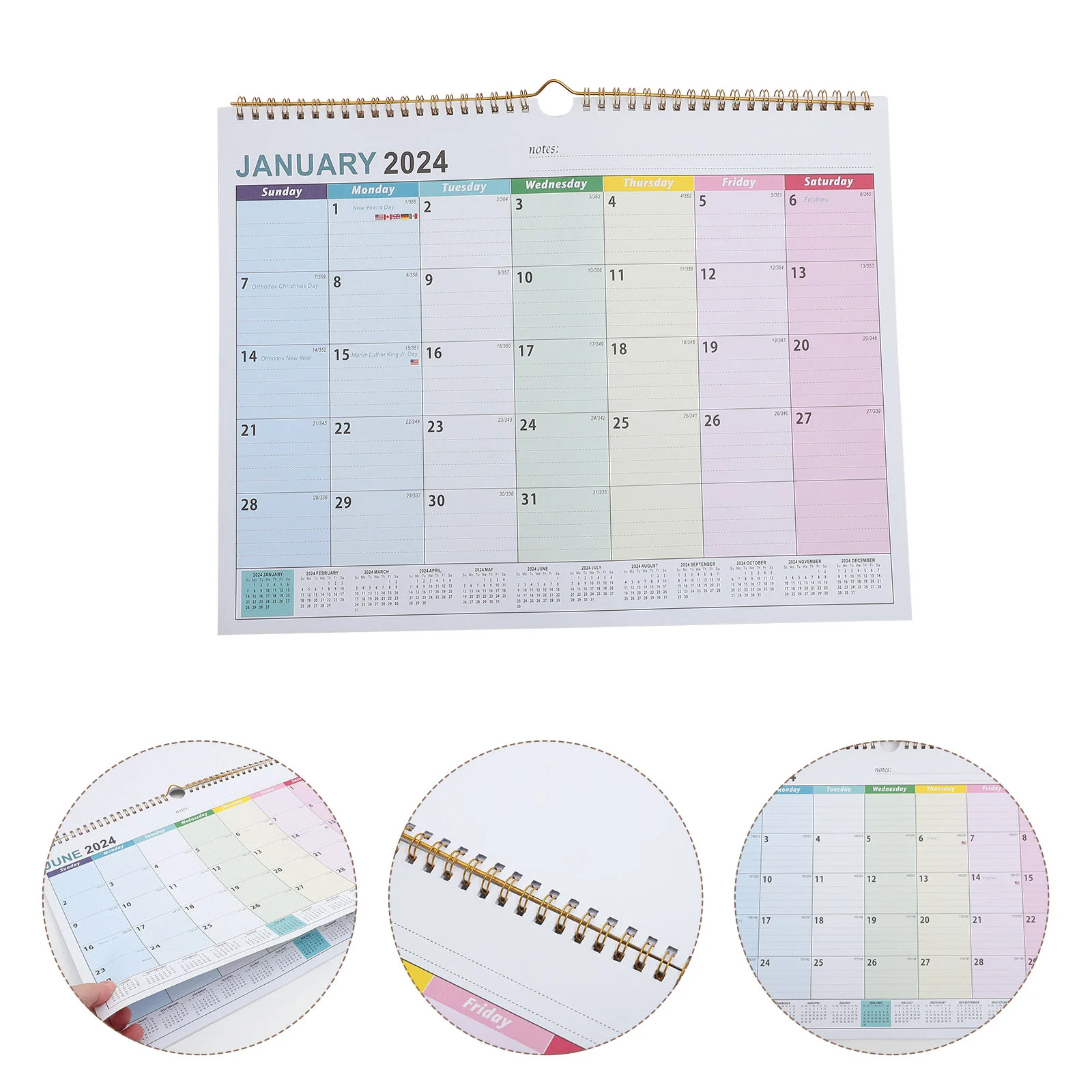 Large Monthly Wall Calendar Spiral Countdown Calendar Wall Calendar for Schedule Plan
Large Monthly Wall Calendar Spiral Countdown Calendar Wall Calendar for Schedule Plan