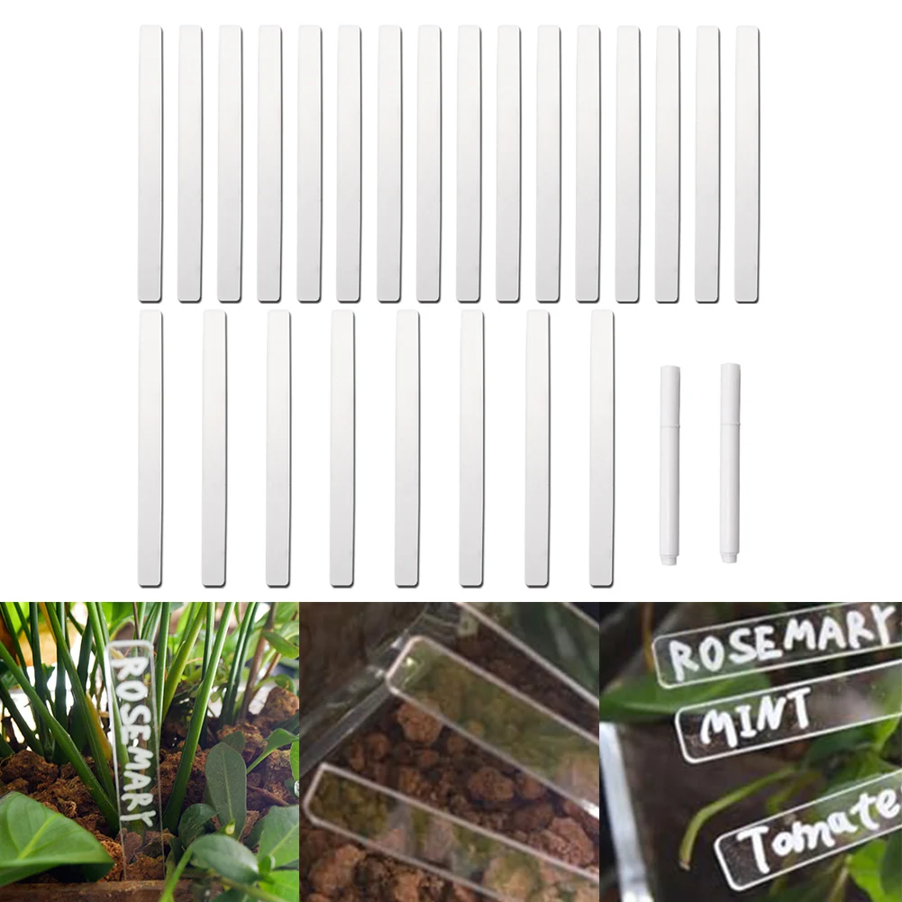 24pcs 12x1cm Acrylic Plant Label Tag Clear Blanks Plant Markers With 2 Pen For Potted Flowers Garden Plant Label Tools Supply
24pcs 12x1cm Acrylic Plant Label Tag Clear Blanks Plant Markers With 2 Pen For Potted Flowers Garden Plant Label Tools Supply