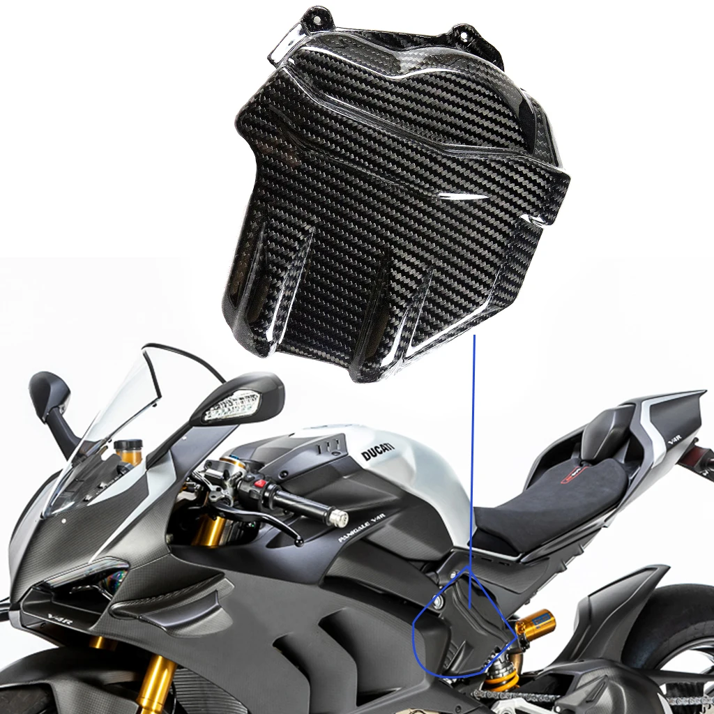 Motorcycle Accessories 3k Carbon Fiber Engine Cam Cover For Ducati Panigale Streetfighter V4 V4S V4R 2018 - 2020 2021 2022
Motorcycle Accessories 3k Carbon Fiber Engine Cam Cover For Ducati Panigale Streetfighter V4 V4S V4R 2018 - 2020 2021 2022