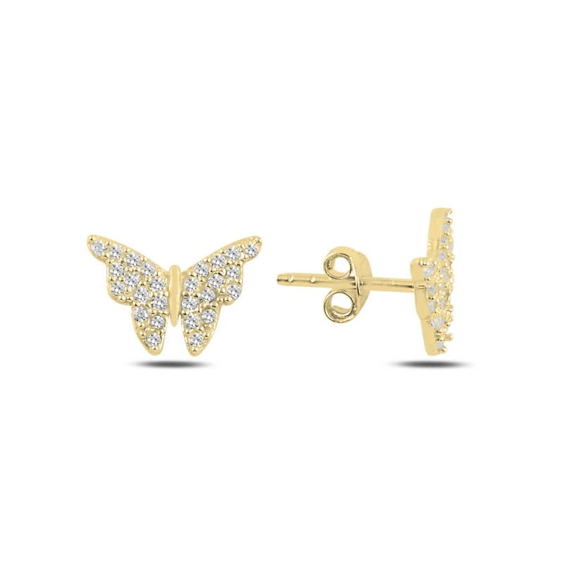 Silver 925 Sterling Butterfly Zircon Earrings
Silver 925 Sterling Butterfly Zircon Earrings