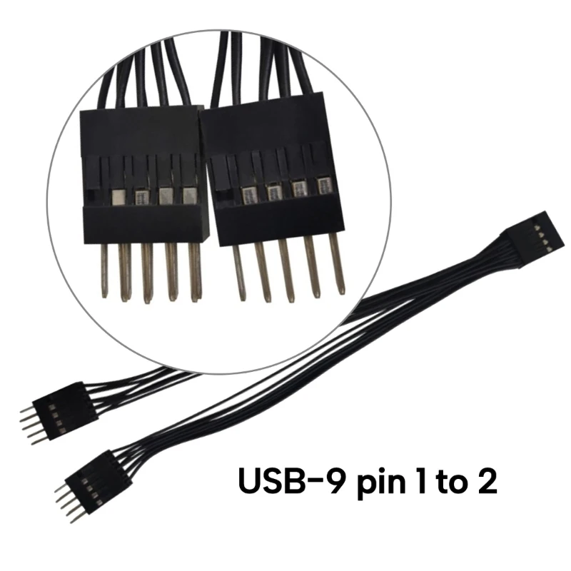 USB 9 Pin to Double 9Pin Экранированный адаптер USB 9 Pins to 2x 9 Pin Converter Shield
USB 9 Pin to Double 9Pin Экранированный адаптер USB 9 Pins to 2x 9 Pin Converter Shield