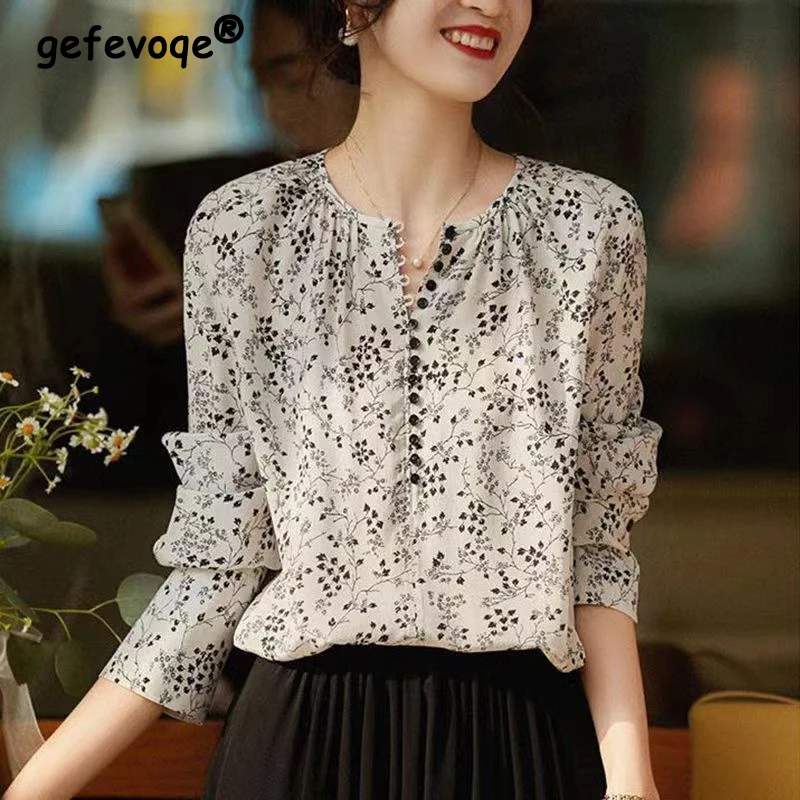 Women's Simple Casual Street Long Sleeve Button Shirt 2023 Spring Autumn New Fashion Chic Loose Top Blouse Blusas Mujer Clothing
Women's Simple Casual Street Long Sleeve Button Shirt 2023 Spring Autumn New Fashion Chic Loose Top Blouse Blusas Mujer Clothing