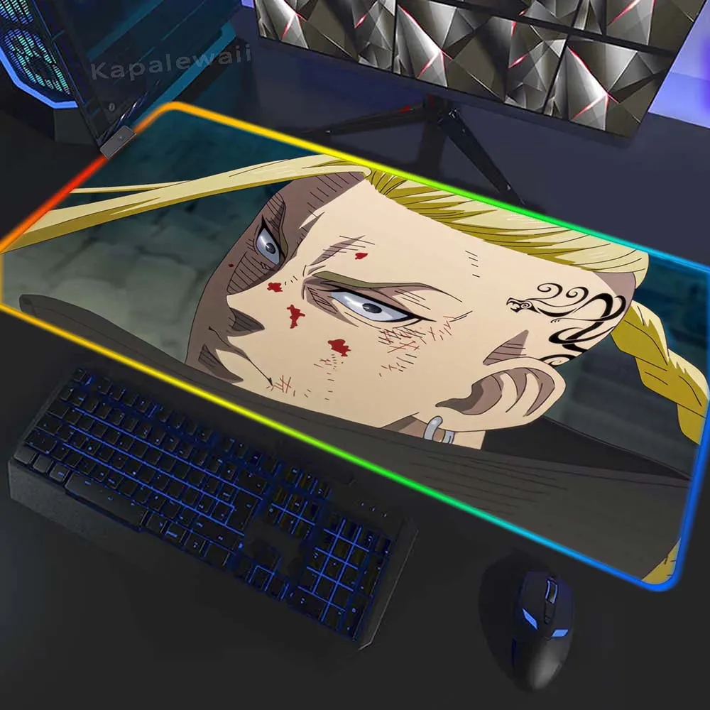 Tokyo Revengers Gaming Mousepad Gamer Desk Mice Pad 40x90cm Large Keyboard Pads LED Deskmat Game Mouse Mat RGB Quality Mouse Pad
Tokyo Revengers Gaming Mousepad Gamer Desk Mice Pad 40x90cm Large Keyboard Pads LED Deskmat Game Mouse Mat RGB Quality Mouse Pad