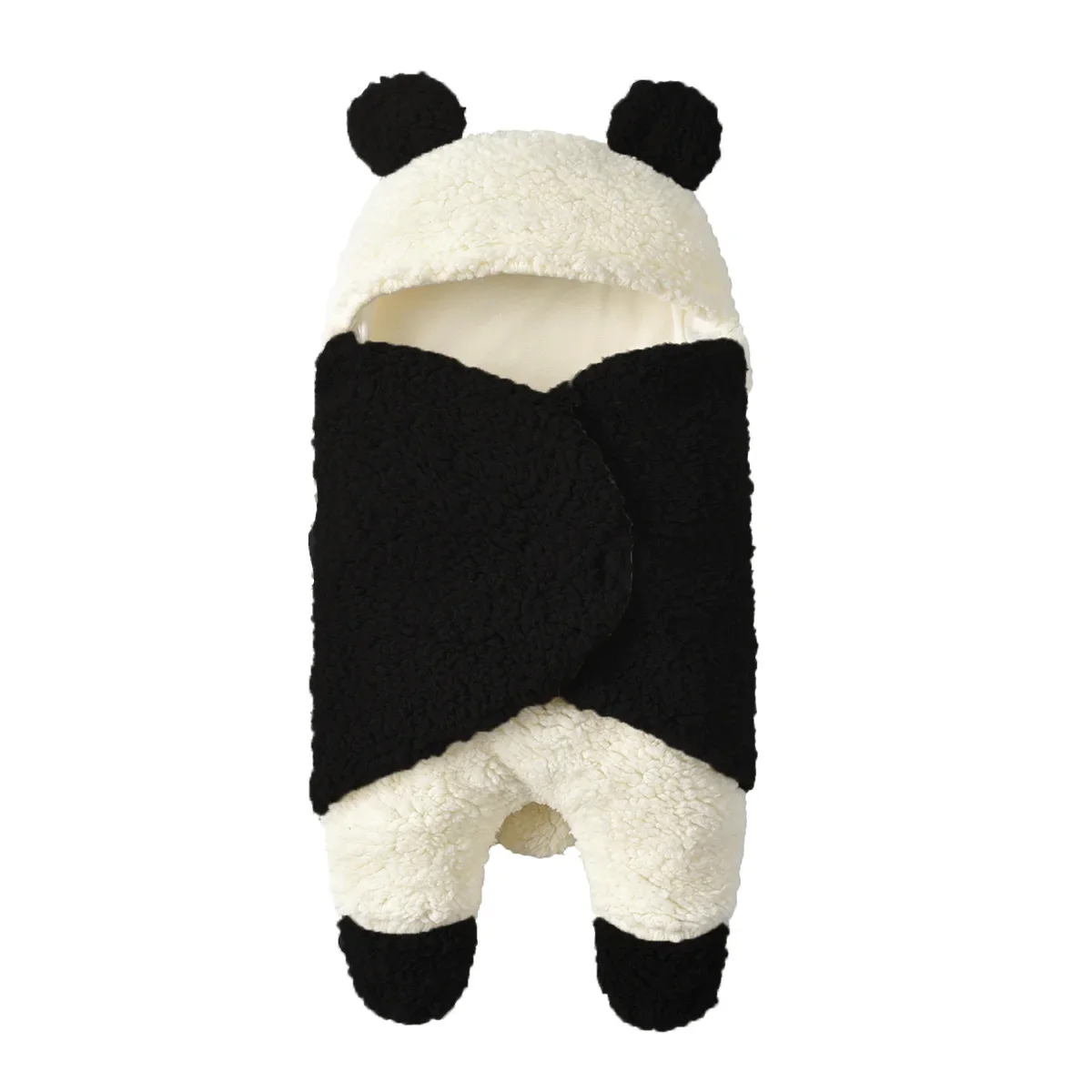 

Baby Sleeping Bag Ultra-Soft Fluffy Fleece Newborn Receiving Blanket Infant Boys Girls Clothes Sleep Panda Nursery Wrap Swaddle