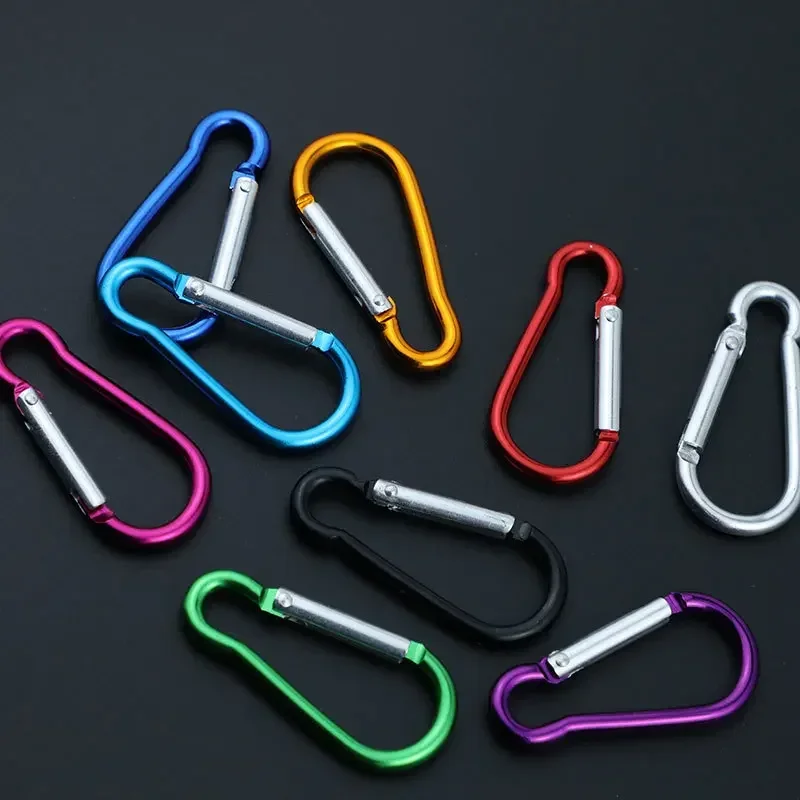 10Pcs Small Mini Climbing Carabiner Keychain Clip Aluminum Alloy Snap Hook Camping Hiking Outdoor Hooks
10Pcs Small Mini Climbing Carabiner Keychain Clip Aluminum Alloy Snap Hook Camping Hiking Outdoor Hooks