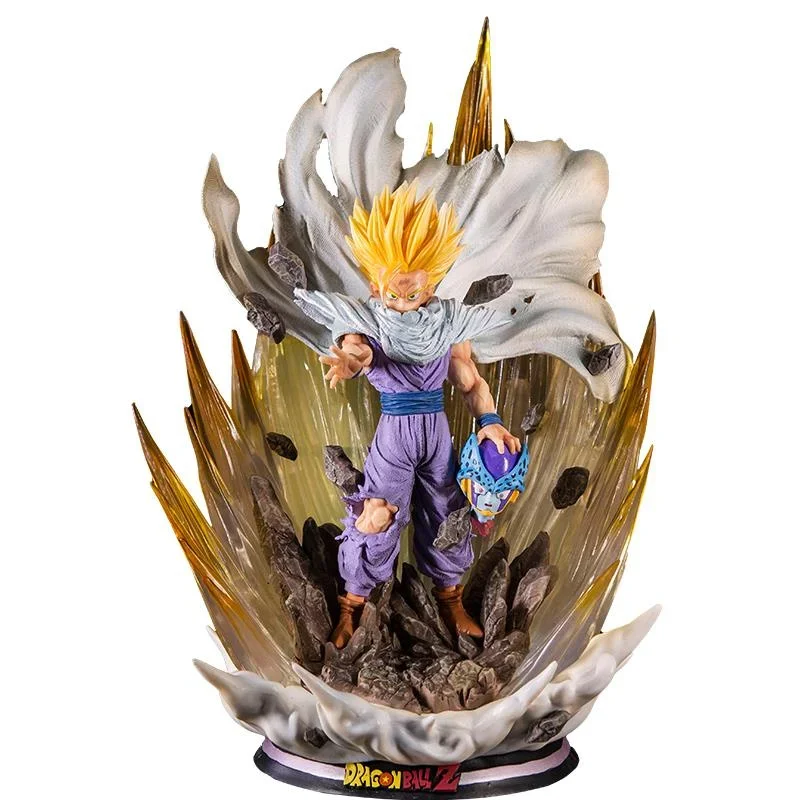Dragon Ball Z Anime Figure Model GK Son Gohan Figurine 41cm Height With LED Statue Vegetto Goku Collection Toys DBZ Figma Dolls
Dragon Ball Z Anime Figure Model GK Son Gohan Figurine 41cm Height With LED Statue Vegetto Goku Collection Toys DBZ Figma Dolls