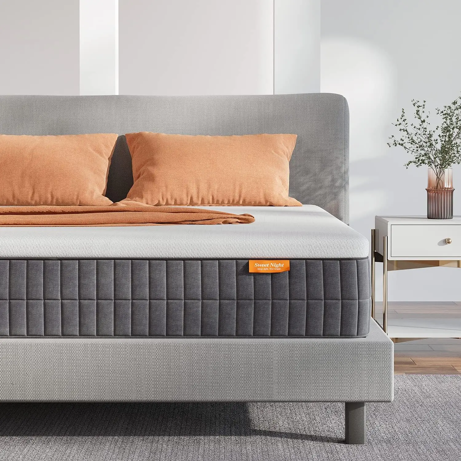 King Mattress, Sweetnight King Size Mattress-10 Inch Gel Memory Foam Mattresses
King Mattress, Sweetnight King Size Mattress-10 Inch Gel Memory Foam Mattresses