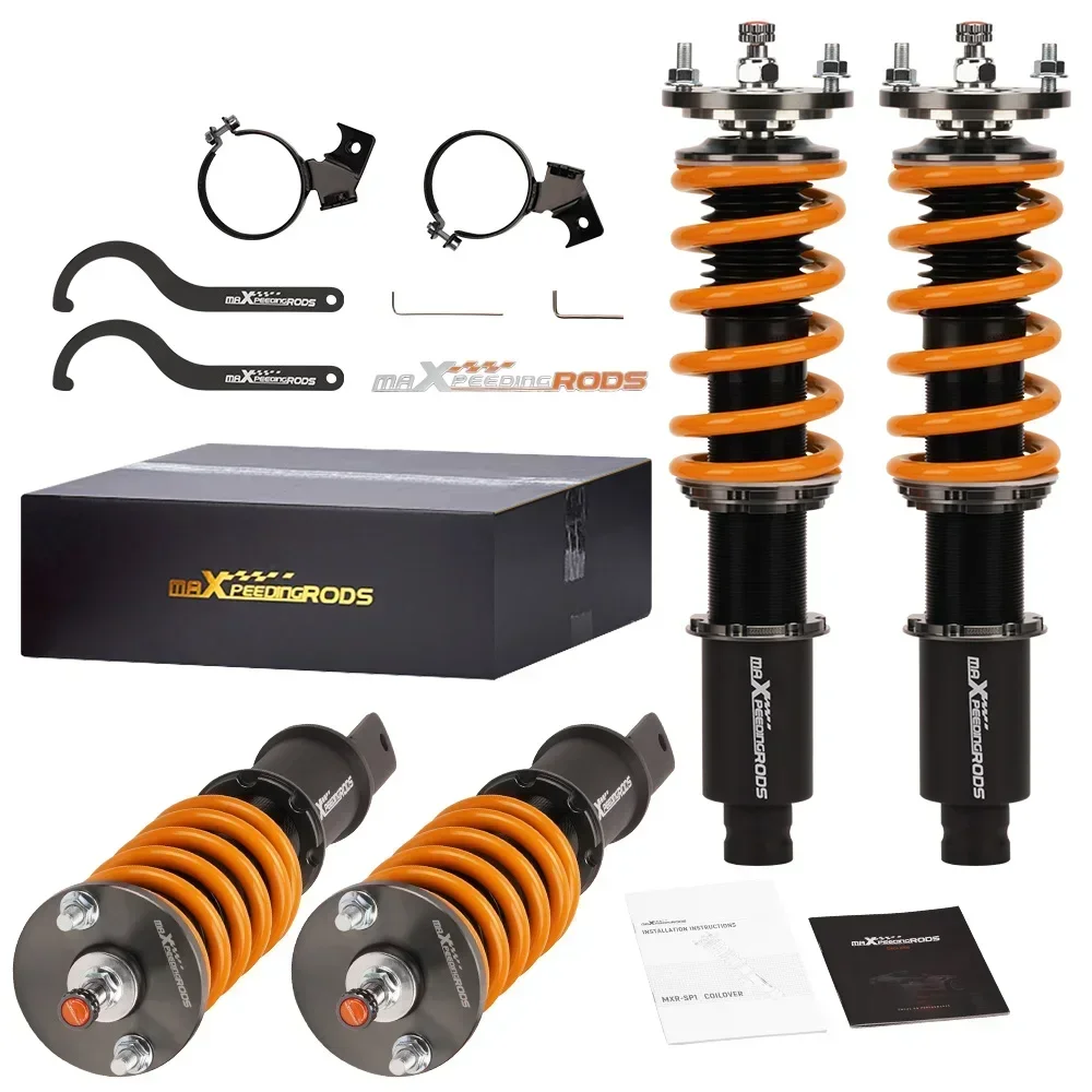 

Adjustable Complete Suspension Shock Kit for Honda Civic EG EH EJ EK EM EC ED EE EF CR-X