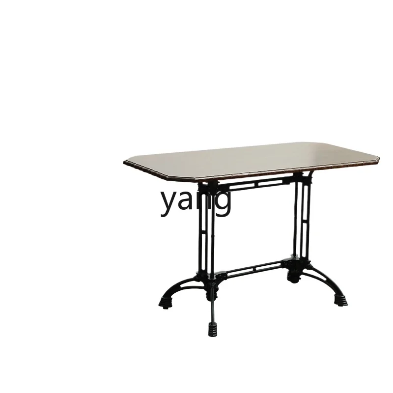 Yjq Retro Solid Wood Dining Table Rectangular Iron Table Leg Restaurant Coffee Shop Dessert Shop Dining Tables and Chairs Set
Yjq Retro Solid Wood Dining Table Rectangular Iron Table Leg Restaurant Coffee Shop Dessert Shop Dining Tables and Chairs Set