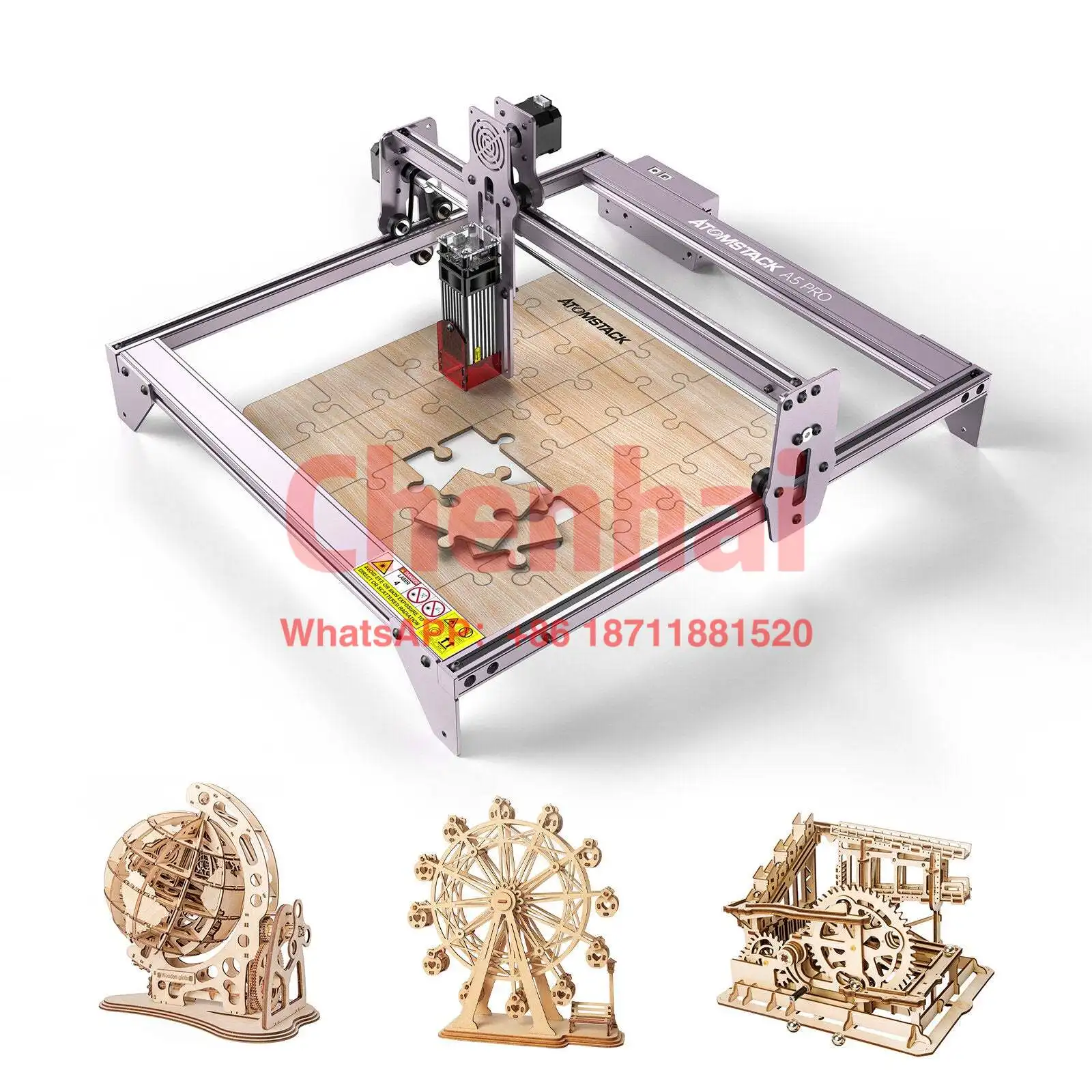 Hot Sale ATOMSTACK A5 Pro Laser Cutting Machine Mini CNC Routers Laser Printer 40w Laser Engraving Machines
Hot Sale ATOMSTACK A5 Pro Laser Cutting Machine Mini CNC Routers Laser Printer 40w Laser Engraving Machines