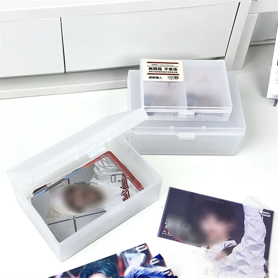 SKYSONIC S/L Adjustable Board Organizer Frosting Dustproof Storage Box Photocards, Sleeves,Small Card Film Sorting Flip Box SKYSONIC S/L Adjustable Board Organizer Frosting Dustproof Storage Box Photocards, Sleeves,Small Card Film Sorting Flip Box