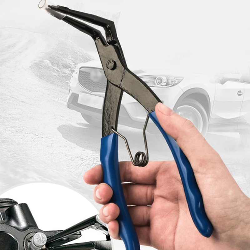 

90-Degree Right-Angle Long Nose Pliers Auto Repair Tool Needle Nose Pliers Suitable For Trucks, Motorcycles And Automobiles.