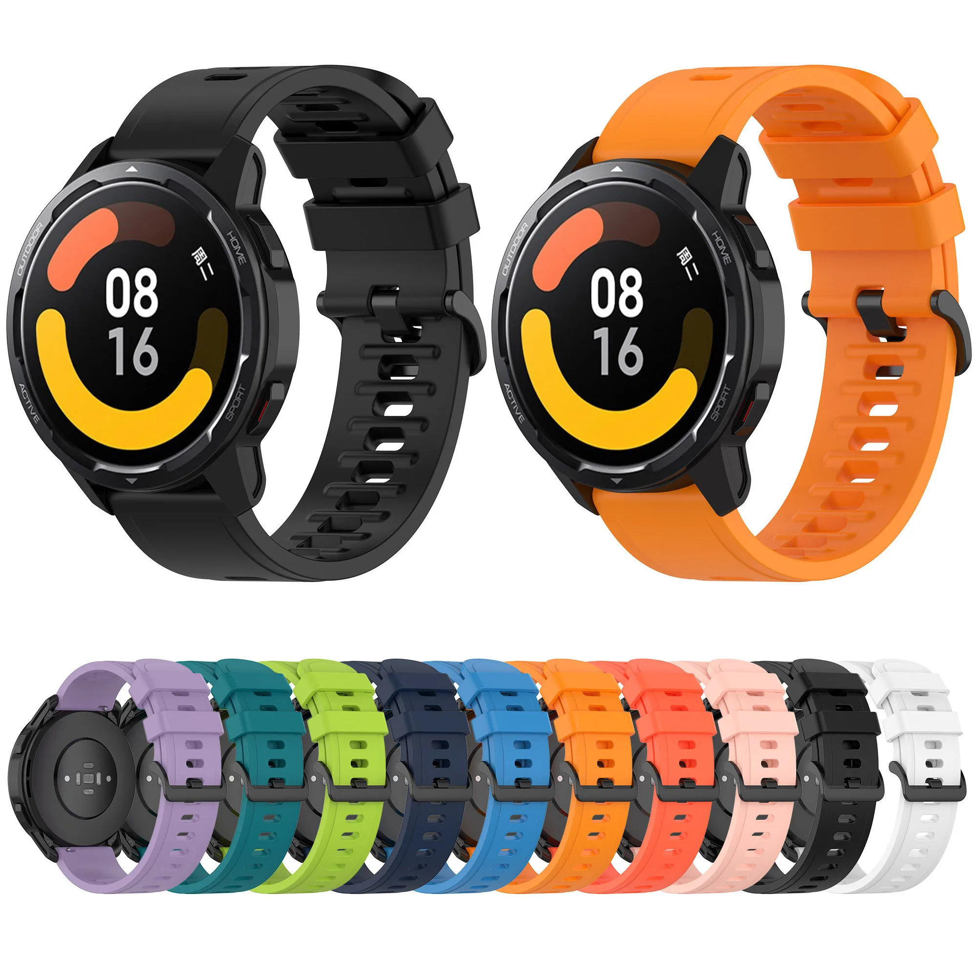Silicone Strap for Mi Watch S1 Active/Watch 22MM Replacement Bracelet Band Sweat-proof Smartwatch Wristband Smart Accessories
Silicone Strap for Mi Watch S1 Active/Watch 22MM Replacement Bracelet Band Sweat-proof Smartwatch Wristband Smart Accessories