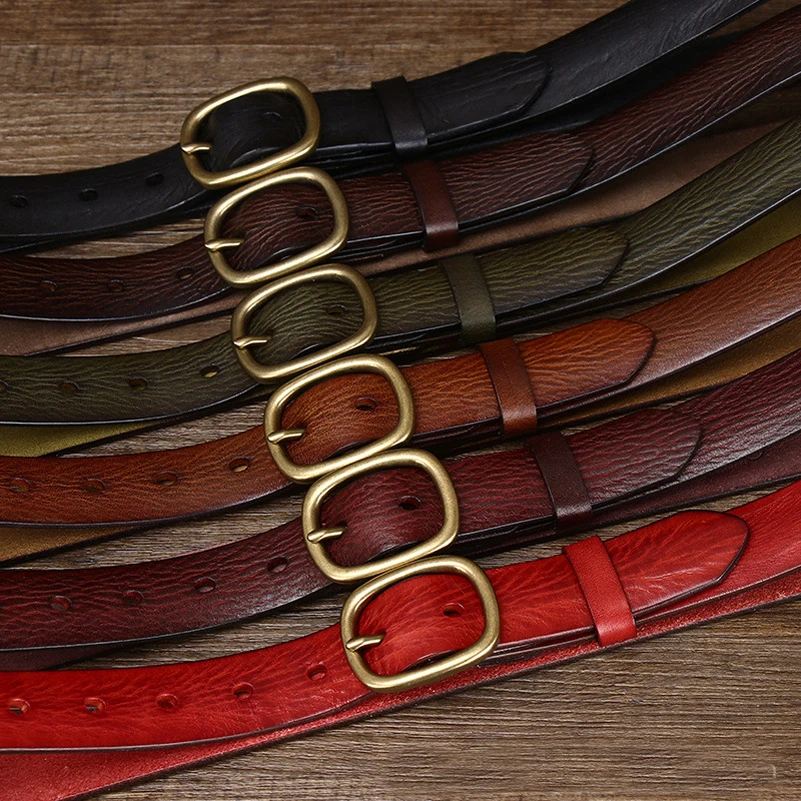 Western Gift Cow Leather Hand 2.8CM Wide Retro High Quality Copper Pin Buckle Women Belt With Jeans
Western Gift Cow Leather Hand 2.8CM Wide Retro High Quality Copper Pin Buckle Women Belt With Jeans