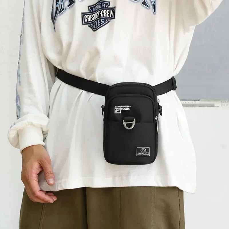 Fashion 3 Layers Men Small Shoulder Bag High Quality Durable Nylon Male Handbag Portable Messenger Bag Flap Mini Waist Bag
Fashion 3 Layers Men Small Shoulder Bag High Quality Durable Nylon Male Handbag Portable Messenger Bag Flap Mini Waist Bag