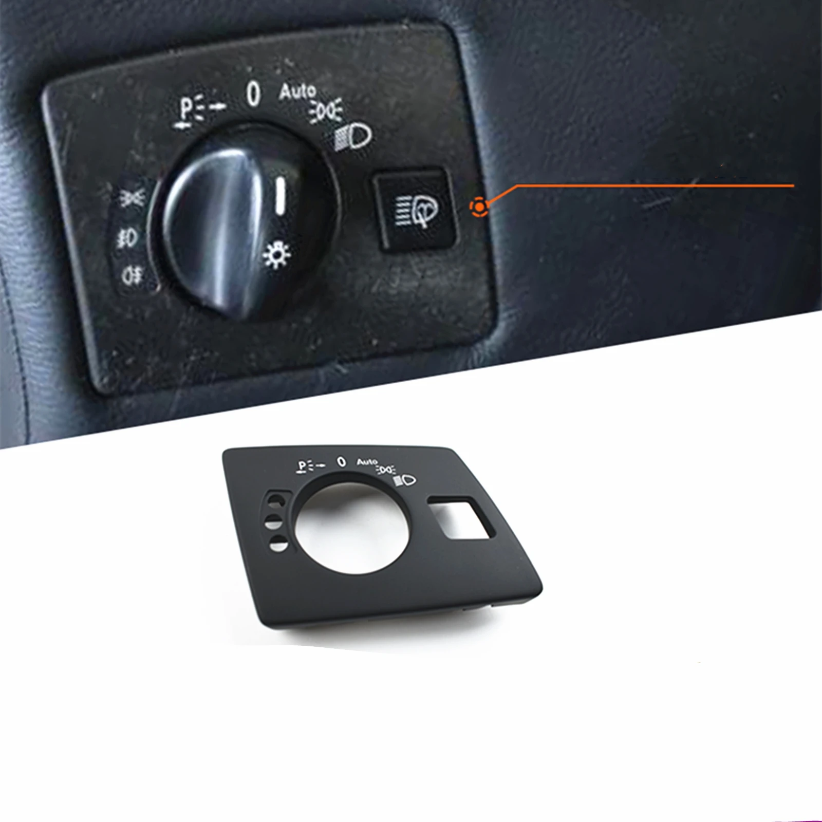 Headlight Control Switch Cover Panel For Mercrdes Benz CL-CLASS W215 2006-2010 Car Front Headlamp Console Button Shell Frame
Headlight Control Switch Cover Panel For Mercrdes Benz CL-CLASS W215 2006-2010 Car Front Headlamp Console Button Shell Frame