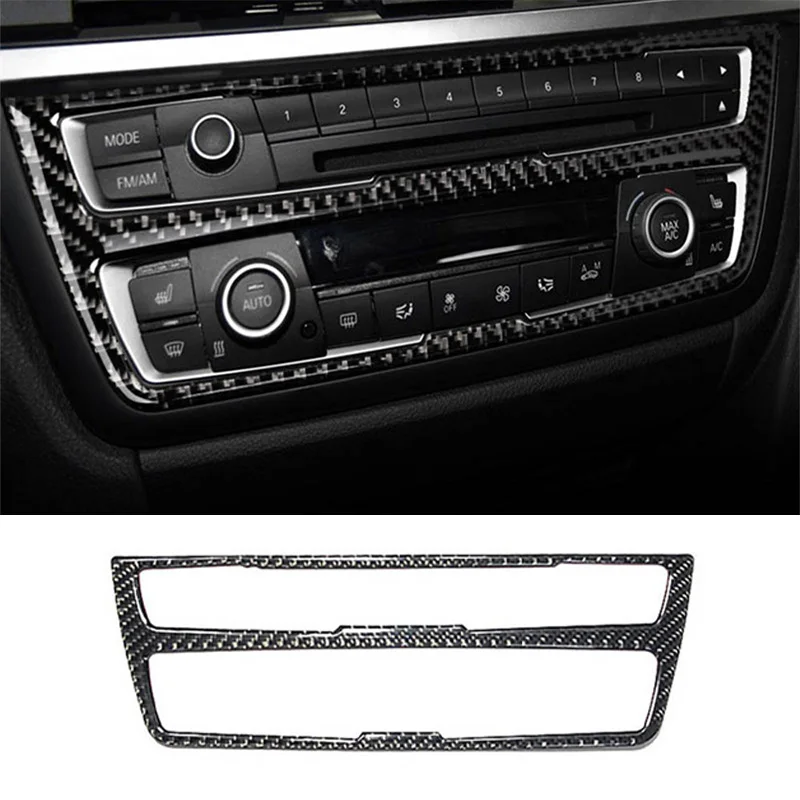 Автомобильная наклейка из углеродного волокна на панель CD кондиционера для BMW F30 F34 3 серии, аксессуары для украшения интерьера автомобиля
Автомобильная наклейка из углеродного волокна на панель CD кондиционера для BMW F30 F34 3 серии, аксессуары для украшения интерьера автомобиля