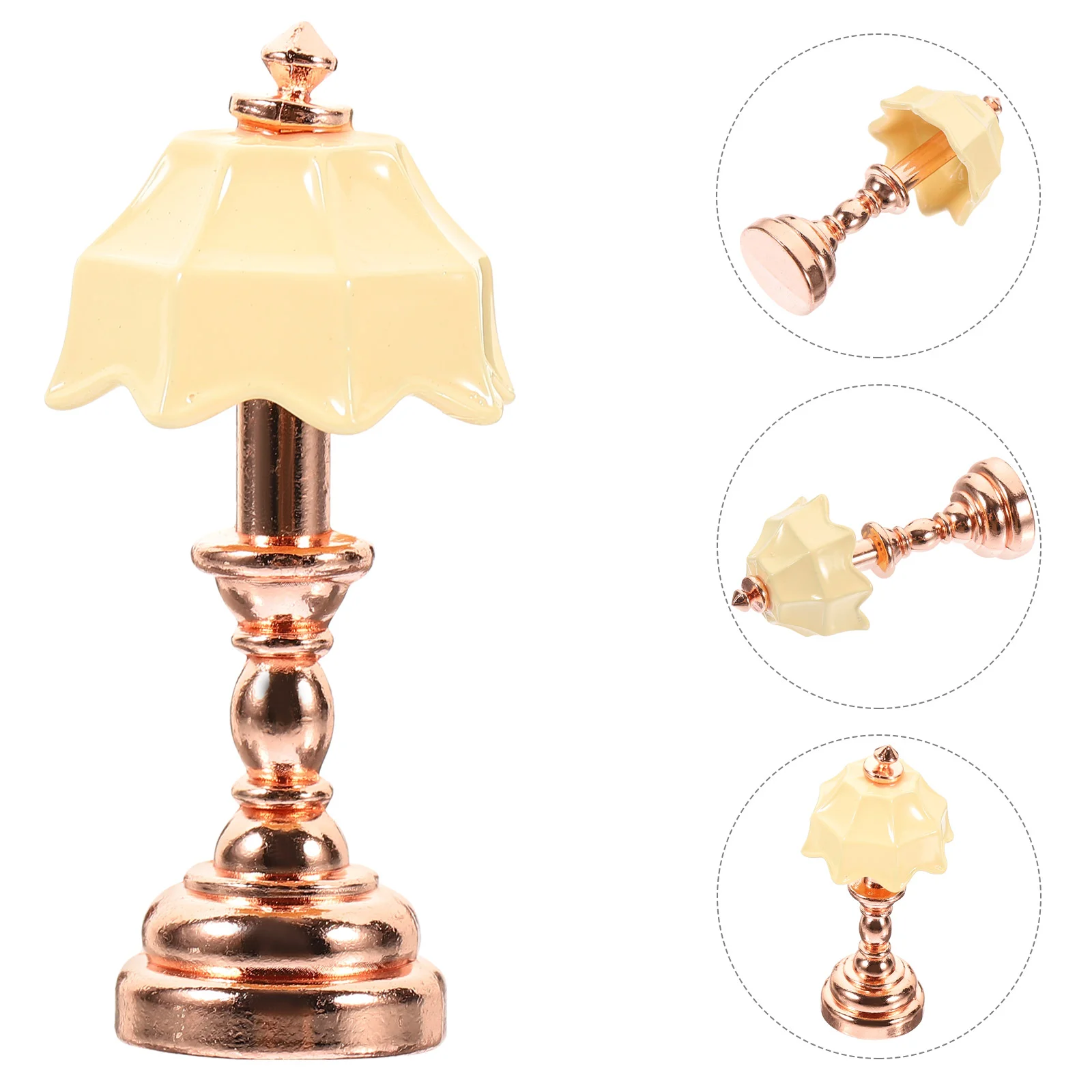 Dollhouse Bedside Lamp Mini Stuff 1/12 Scale Accessories Desk Miniature Table Kids Iron
Dollhouse Bedside Lamp Mini Stuff 1/12 Scale Accessories Desk Miniature Table Kids Iron