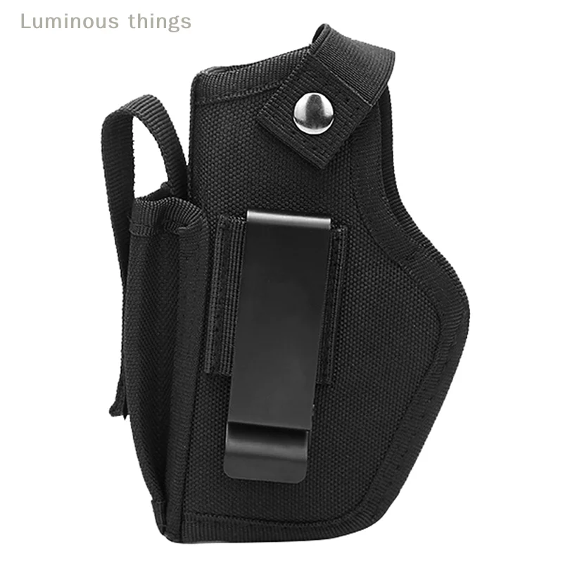 Tactical Holster With Clip Bag IWB Left Right Universal Gun Bag Hidden Carrying Holster Suitable For Pistols Of All Sizes
Tactical Holster With Clip Bag IWB Left Right Universal Gun Bag Hidden Carrying Holster Suitable For Pistols Of All Sizes