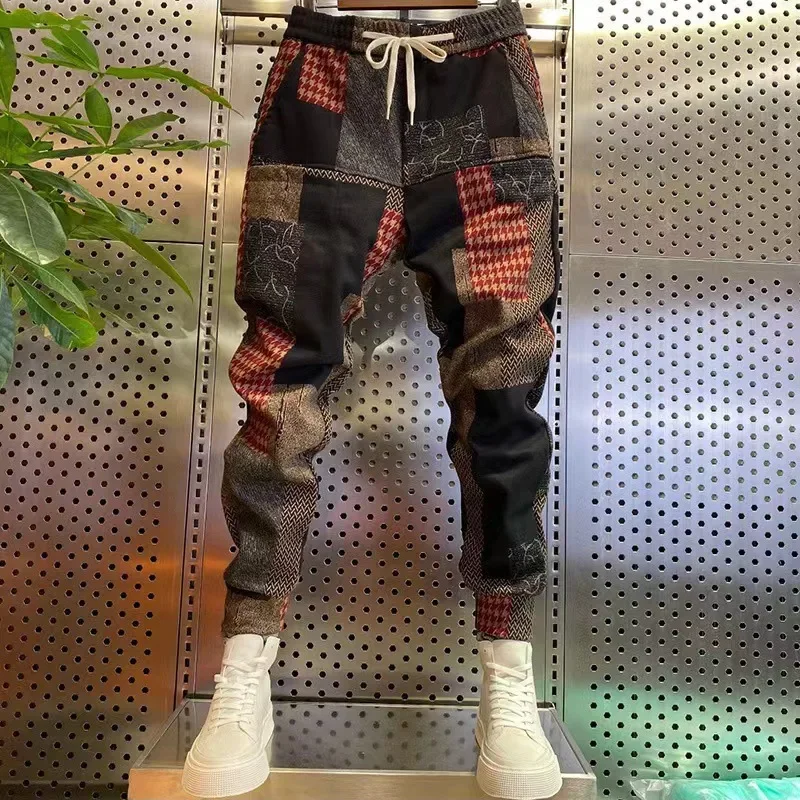 TPJB Printed Men Pants Men Trousers Versatile Stylish Men's Baggy Long Pants Reinforced Pockets Elastic Waist for Sportswear Hop
TPJB Printed Men Pants Men Trousers Versatile Stylish Men's Baggy Long Pants Reinforced Pockets Elastic Waist for Sportswear Hop