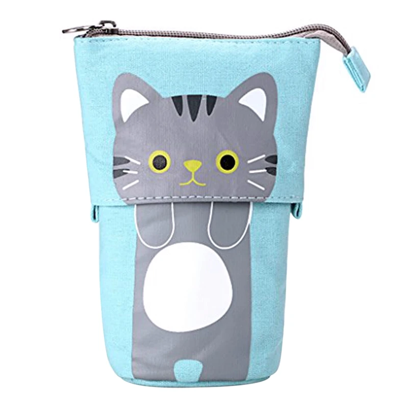 Pencil Case Cute Carton Stand Up Pencil Holder Stationery Organizer Kids Gift Cosmetics Pouch For Students
Pencil Case Cute Carton Stand Up Pencil Holder Stationery Organizer Kids Gift Cosmetics Pouch For Students