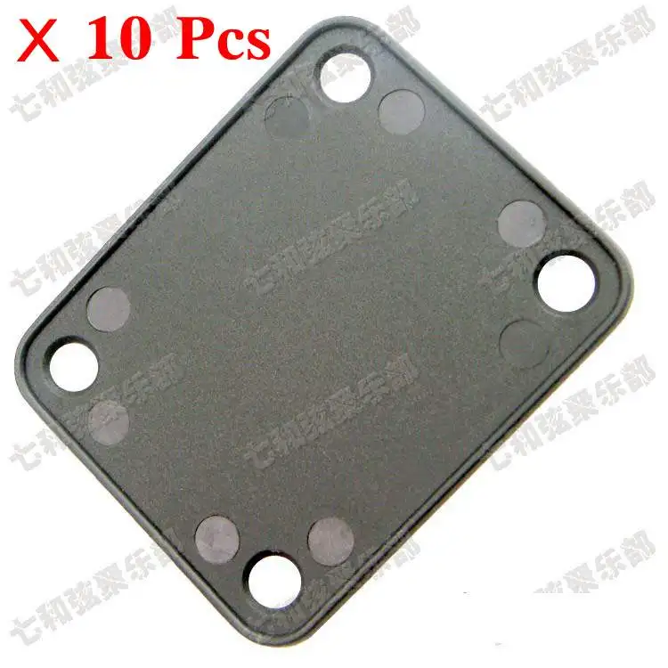 10 Pcs Black Electric Bass guitar Neck plastic backplane back plate,Neck Joint connecting strengthen backplane for Bass Guitar
10 Pcs Black Electric Bass guitar Neck plastic backplane back plate,Neck Joint connecting strengthen backplane for Bass Guitar