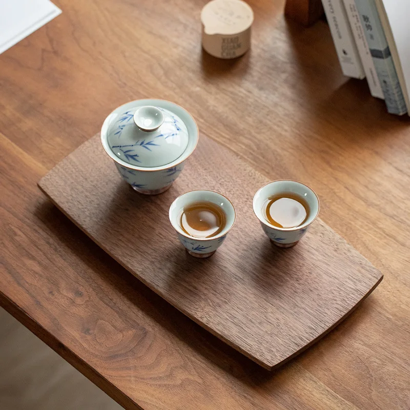 Simple Wooden Tray Japanese Type Tea Tray Handmade Coaster Plate Kitchen Decorative Plate Creative Coaster Coffee Cup Mat
Simple Wooden Tray Japanese Type Tea Tray Handmade Coaster Plate Kitchen Decorative Plate Creative Coaster Coffee Cup Mat