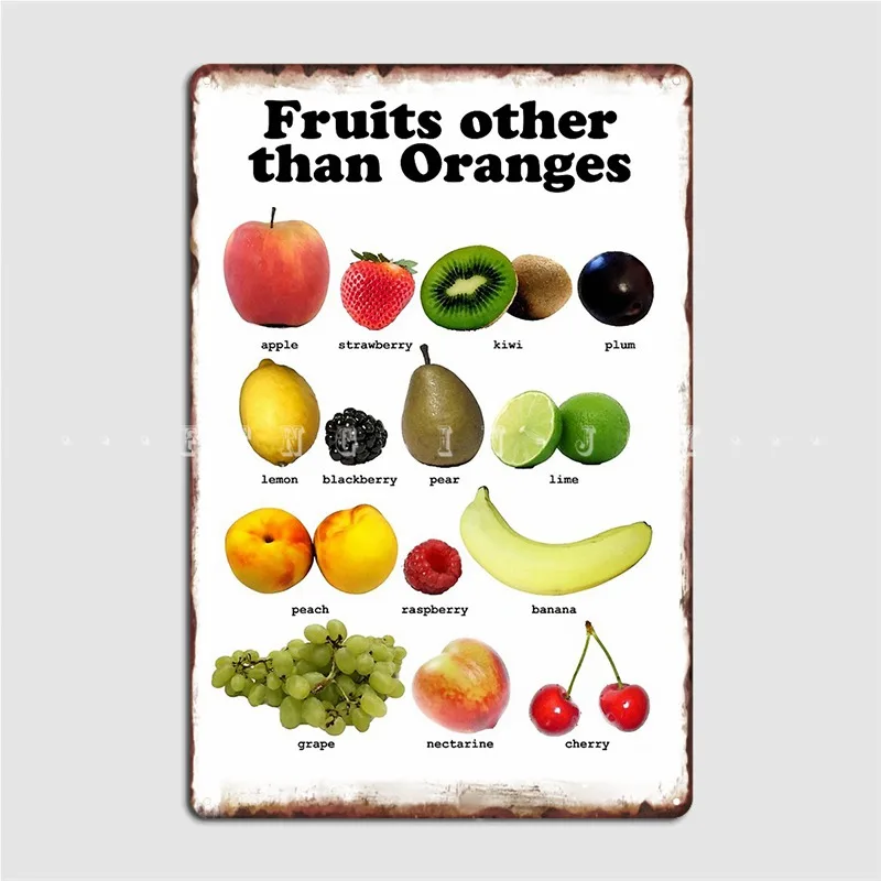 Fruits Other Than Oranges Wall-Chart Metal Plaque Poster Cinema Garage Home Design Mural Painting Tin Sign Poster
Fruits Other Than Oranges Wall-Chart Metal Plaque Poster Cinema Garage Home Design Mural Painting Tin Sign Poster