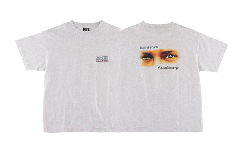 24SS SAINT MICHAEL Summer Men's and Women's Casual Loose Round Neck T-shirt Retro Large Casual Sports Short Sleeved T-shirt
24SS SAINT MICHAEL Summer Men's and Women's Casual Loose Round Neck T-shirt Retro Large Casual Sports Short Sleeved T-shirt