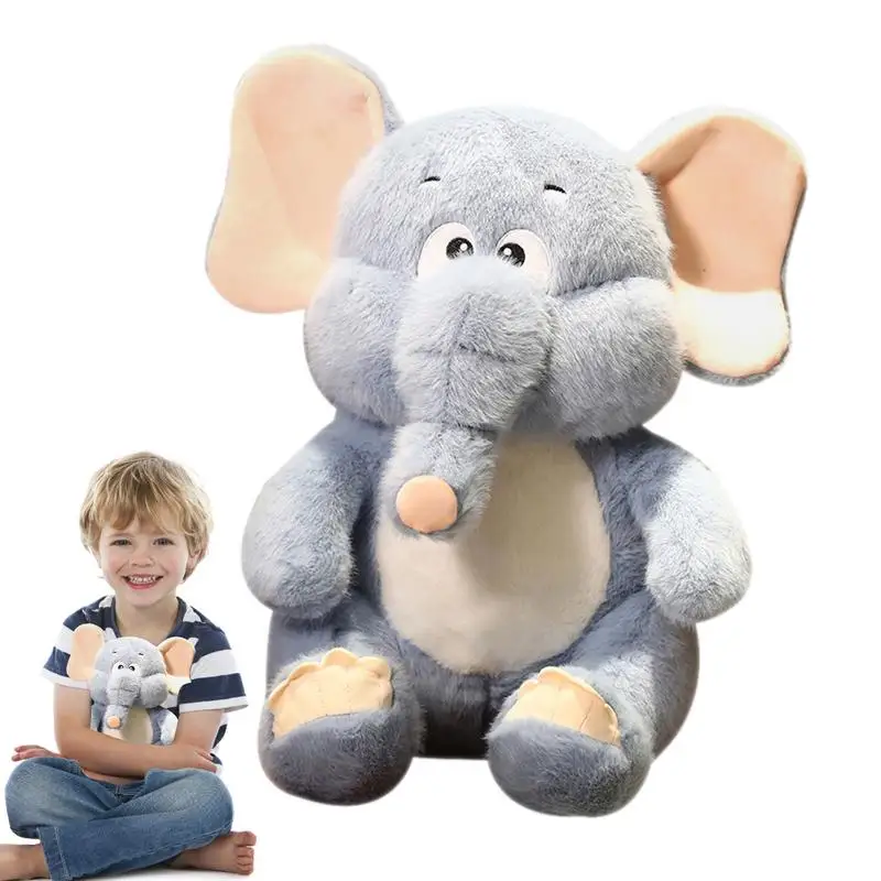 Elephant Plush Toy PP Cotton Stuffed Animals Doll Plushie Ultra Soft Kids Play Back Cushion Cute Stuffed Elephant For Kids
Elephant Plush Toy PP Cotton Stuffed Animals Doll Plushie Ultra Soft Kids Play Back Cushion Cute Stuffed Elephant For Kids