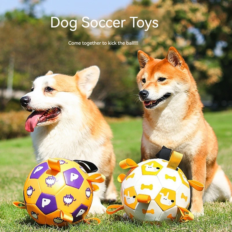 pet toy ball dog toys Outdoor Training Soccer Toys for Dogs Pet Bite Chew Balls with Grab Tabs dog accessories puppy
pet toy ball dog toys Outdoor Training Soccer Toys for Dogs Pet Bite Chew Balls with Grab Tabs dog accessories puppy