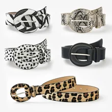 D-shaped buckle decorative dress belt women's fashion snake leopard with clothing belt
D-shaped buckle decorative dress belt women's fashion snake leopard with clothing belt
