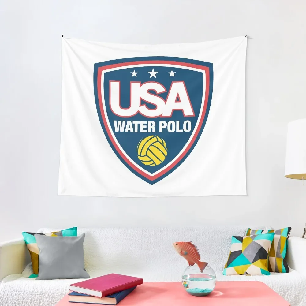 

USA Water Polo Tapestry Home Decoration Accessories Bedroom Decor Aesthetic Tapestry